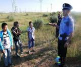 內(nèi)蒙古化德所深入沿線開展線路隱患排查及愛路護路宣