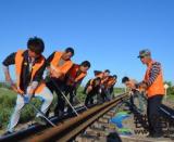 集通鐵路白旗工務(wù)段更換無縫線路為設(shè)備“健體強(qiáng)身”